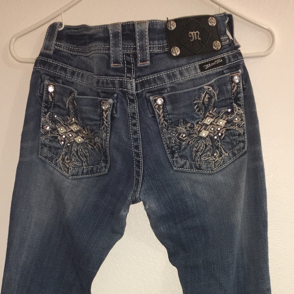 Miss Me designer jeans (cross detail)